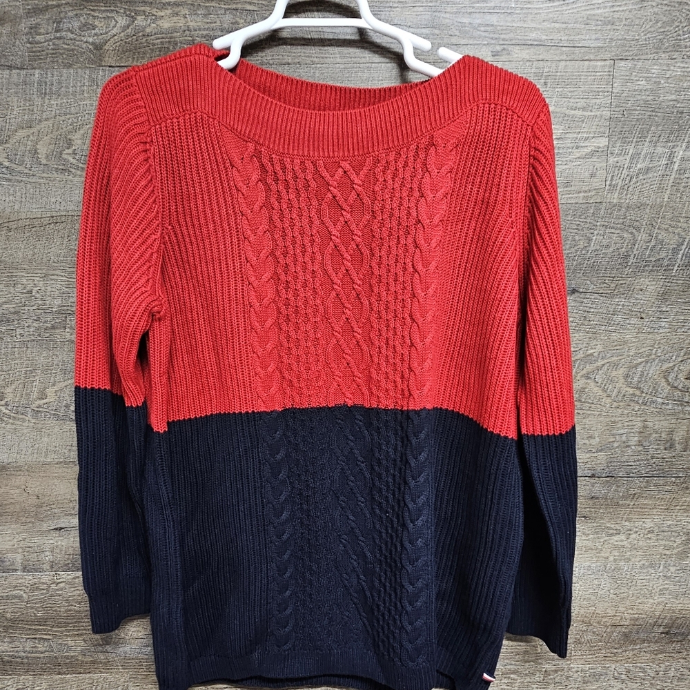 Tommy Hilfiger Cable Knit Sweater E